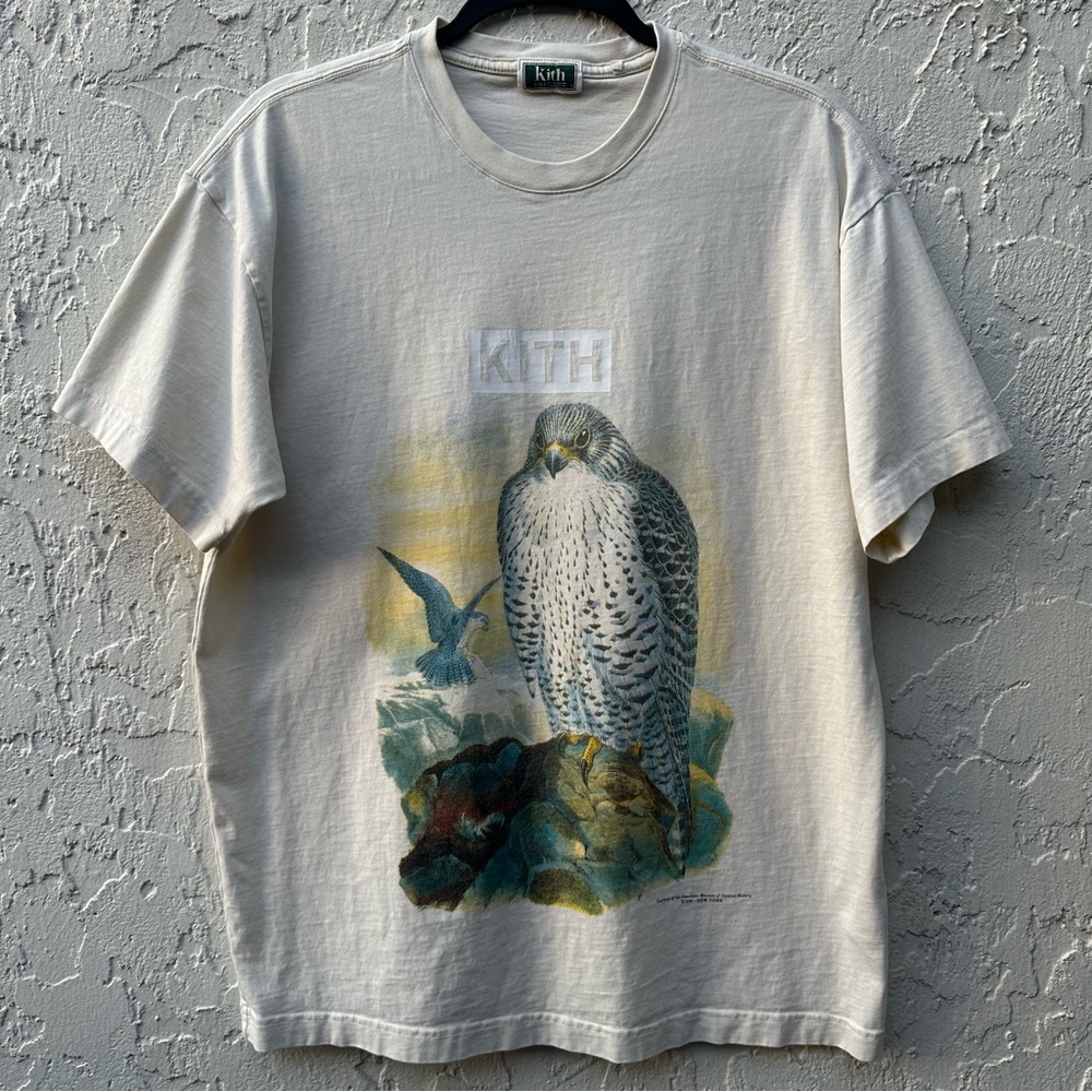 KITH Tee Shirt Men Small American Museum Natural History (AMNH) Falcon Vintage